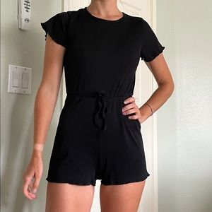 Boohoo ribbed romper